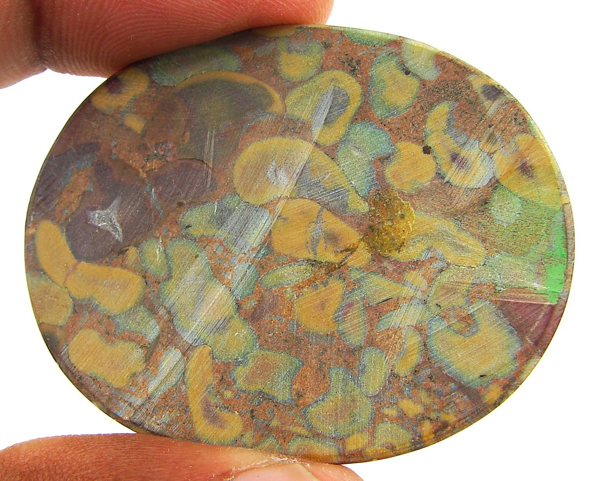 99.20 Ct Natural Ajubalite Loose Gemstone Cabochon Wire Wrap Stone – 22171