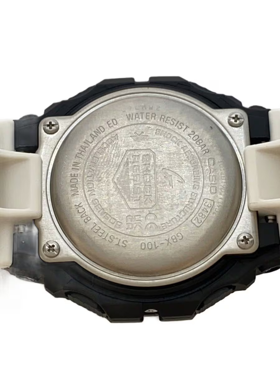 CASIO Quartz Watch G SHOCK Digital BLK WHT