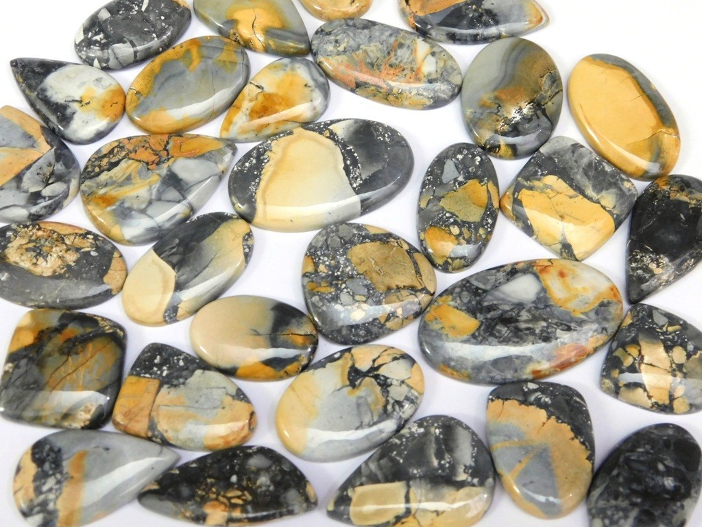 Maligano Jasper Fancy Gemstone Cabochon Jewelry Making Wholesale Lot 71307