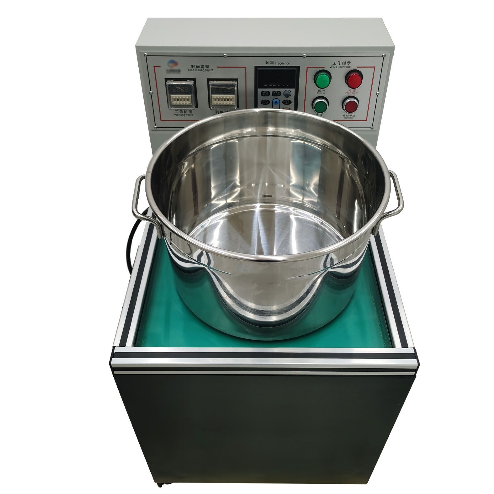 Magnetic Polishing Grinding Machine 220V Polishing Deburring Machine 6KGCapacity