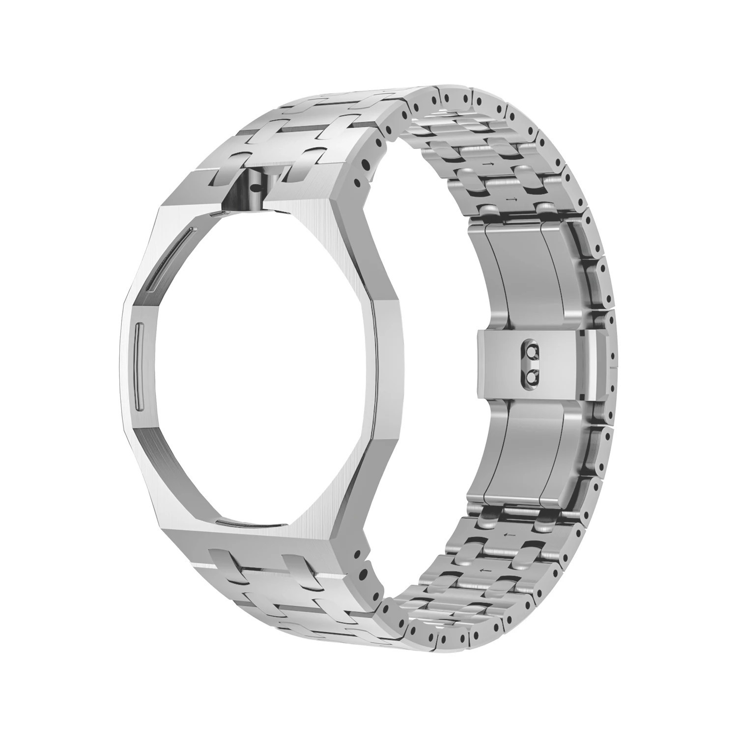 Stainless Steel Metal Band Case For Swatch x AP Royal POP Pocket Conversion Kit