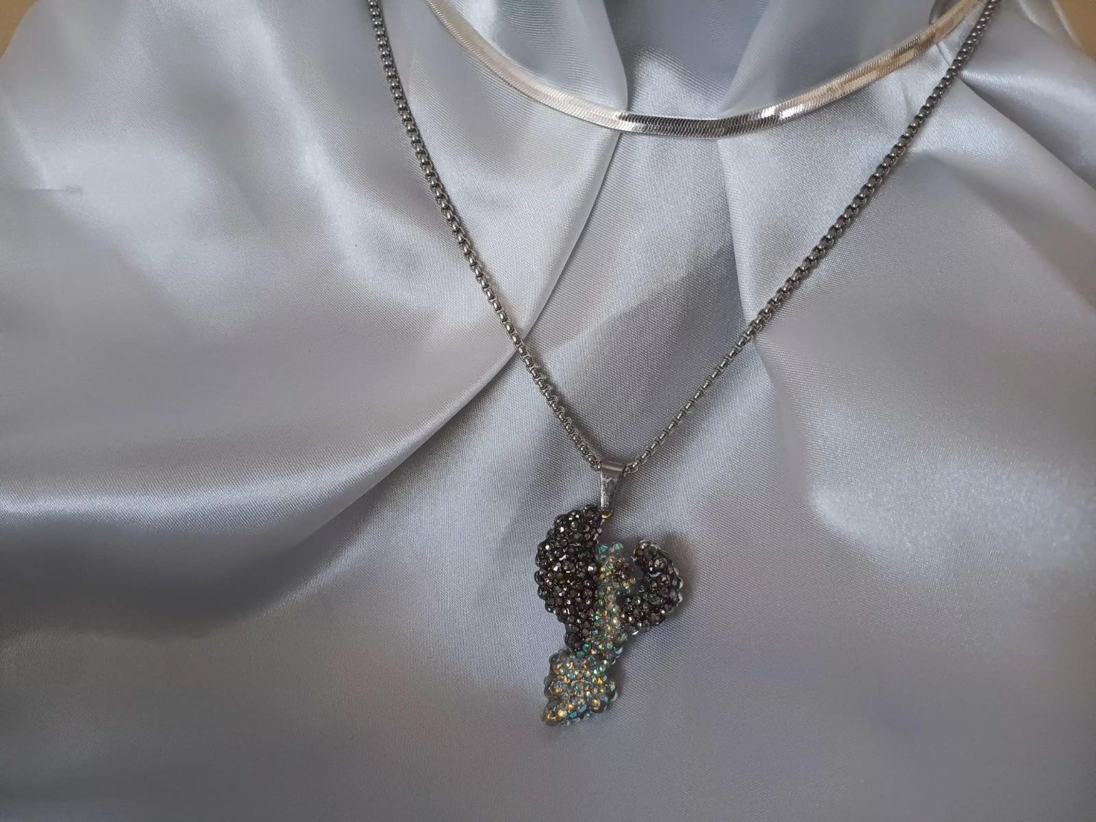 Nebula Galaxy Phoenix Necklace – Crystal Phoenix Jewelry Gift