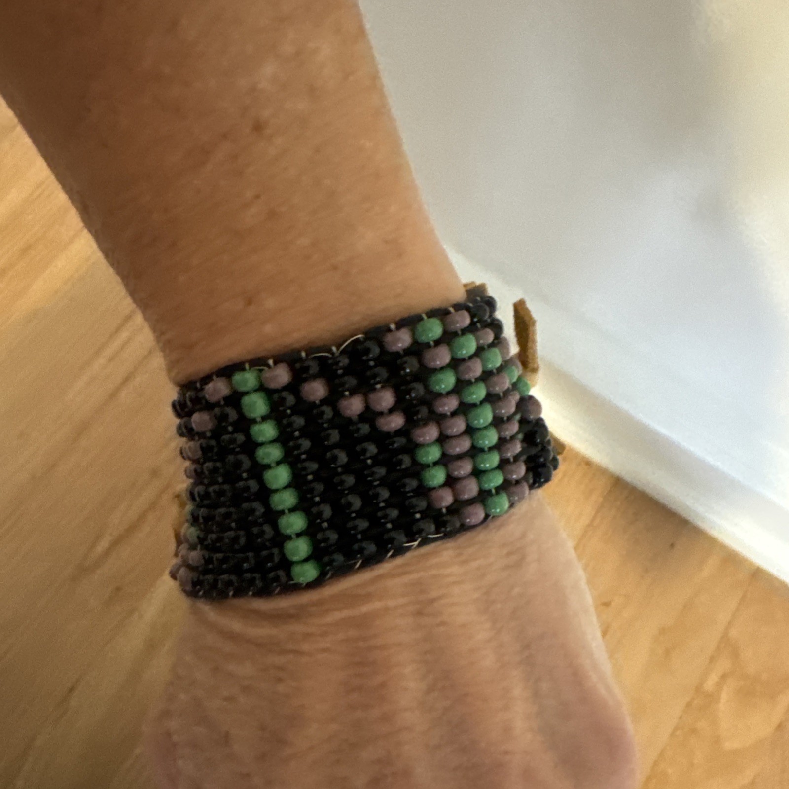native american beaded bracelet Never Worn