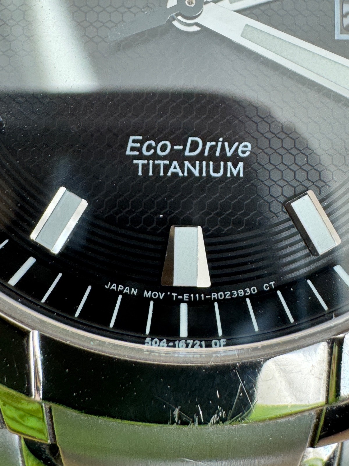 Citizen Eco-Drive Titanium Men’s Watch Sapphire Crystal 100m Japan Mov’t Date