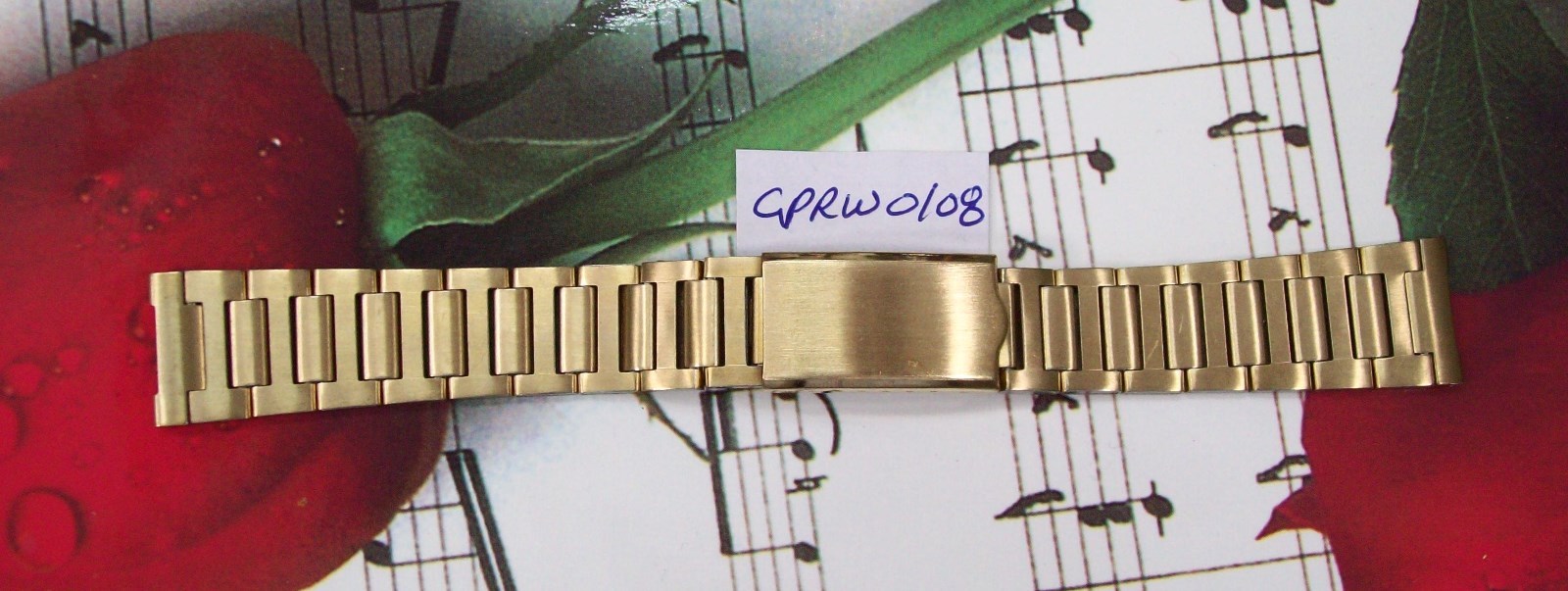 JB Champion 1/40 10K GF R.G.P. Trim Watch Band 15 x 19 MM. GPRW0108