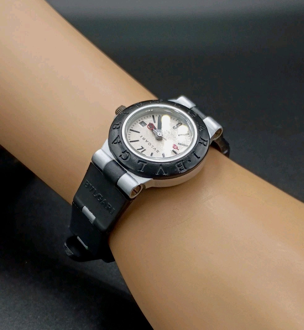 BVLGARI Aluminum AL38A Aluminum Swiss Watch