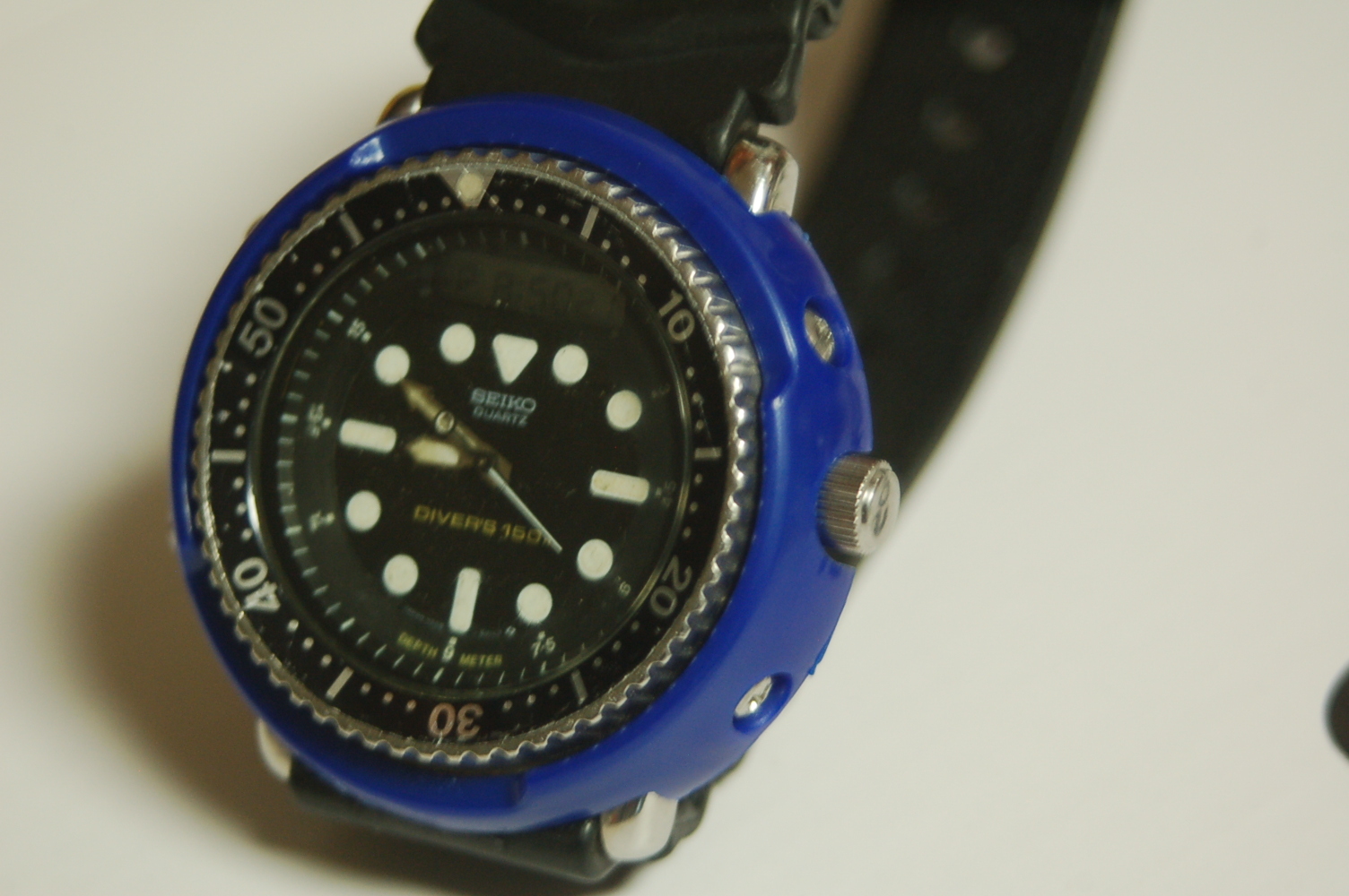 seiko H558-5000 5009 ARNIE 5-shrouds-BLACK,YELLOW,GRAY,BLUE,RED +3 screws tuna