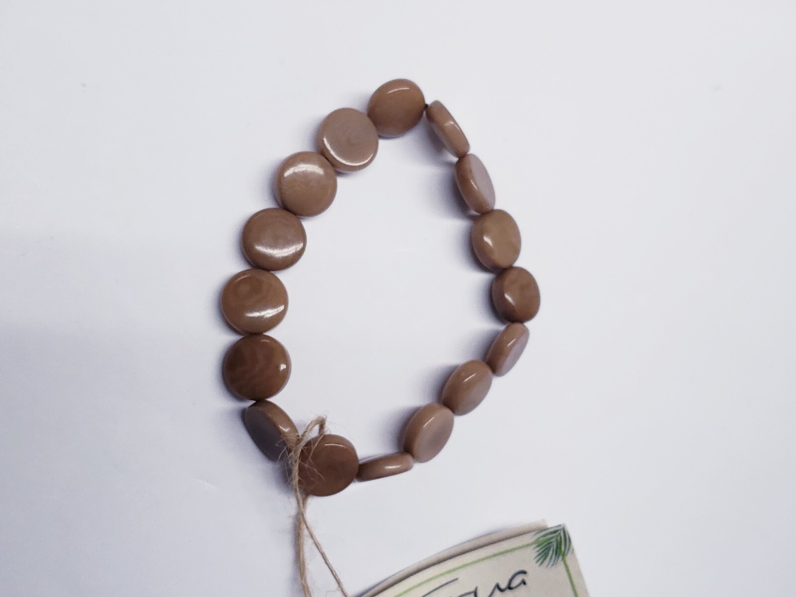 Tagua by Soraya Cedeno Sarita Bracelet Cafe con Leche 7″-7.5″ wrists