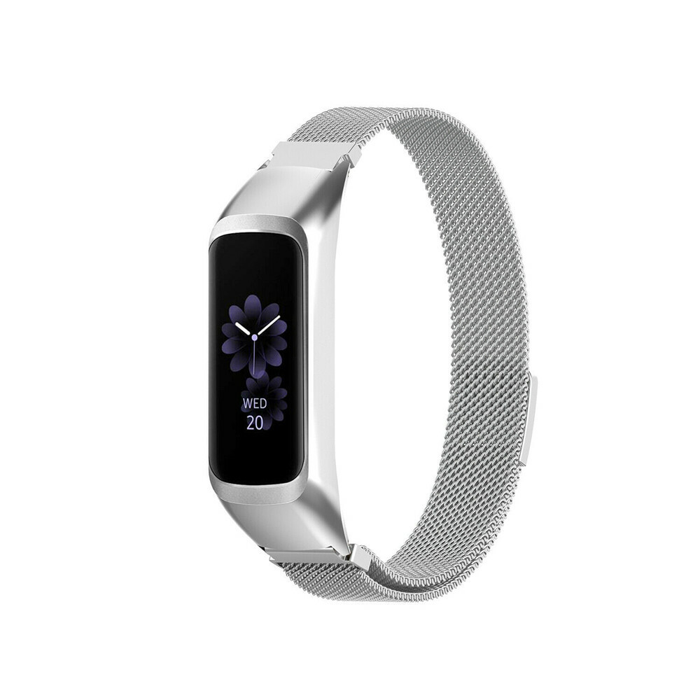 Metal Stainless Steel Band Buckle Wrist Strap for Samsung Galaxy Fit 2 Bracelet