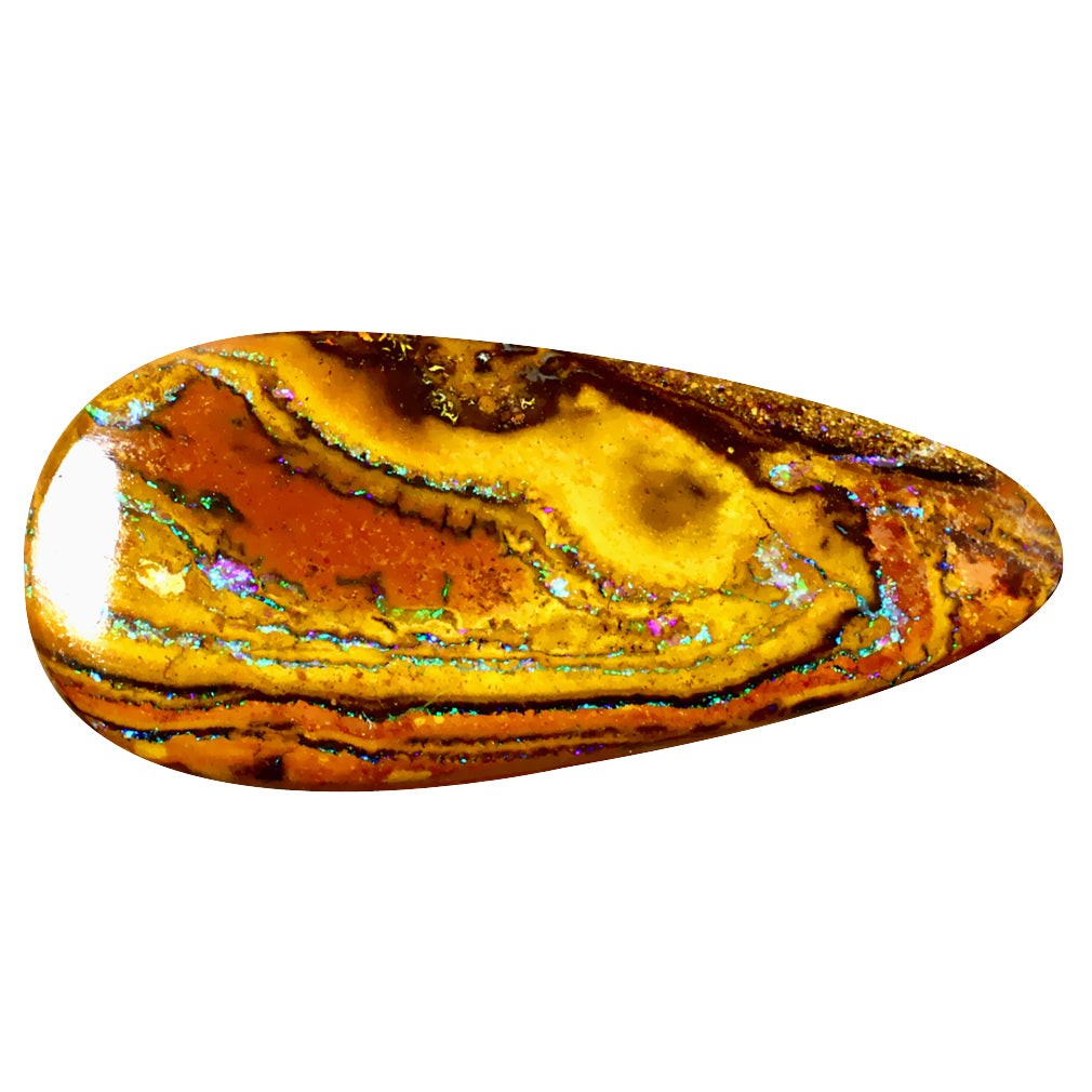 17.95 ct Marvelous Fancy (32.60 x 14.38mm) Australian Koroit Boulder Opal