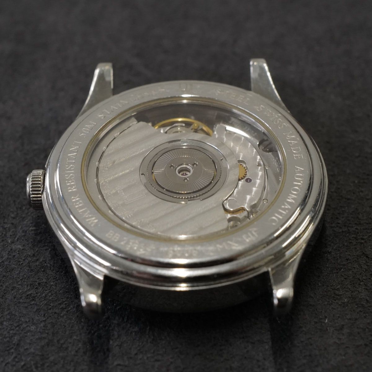 DUNHILL Cityscape 8006 Automatic Date Watch Exhibition Back No Strap