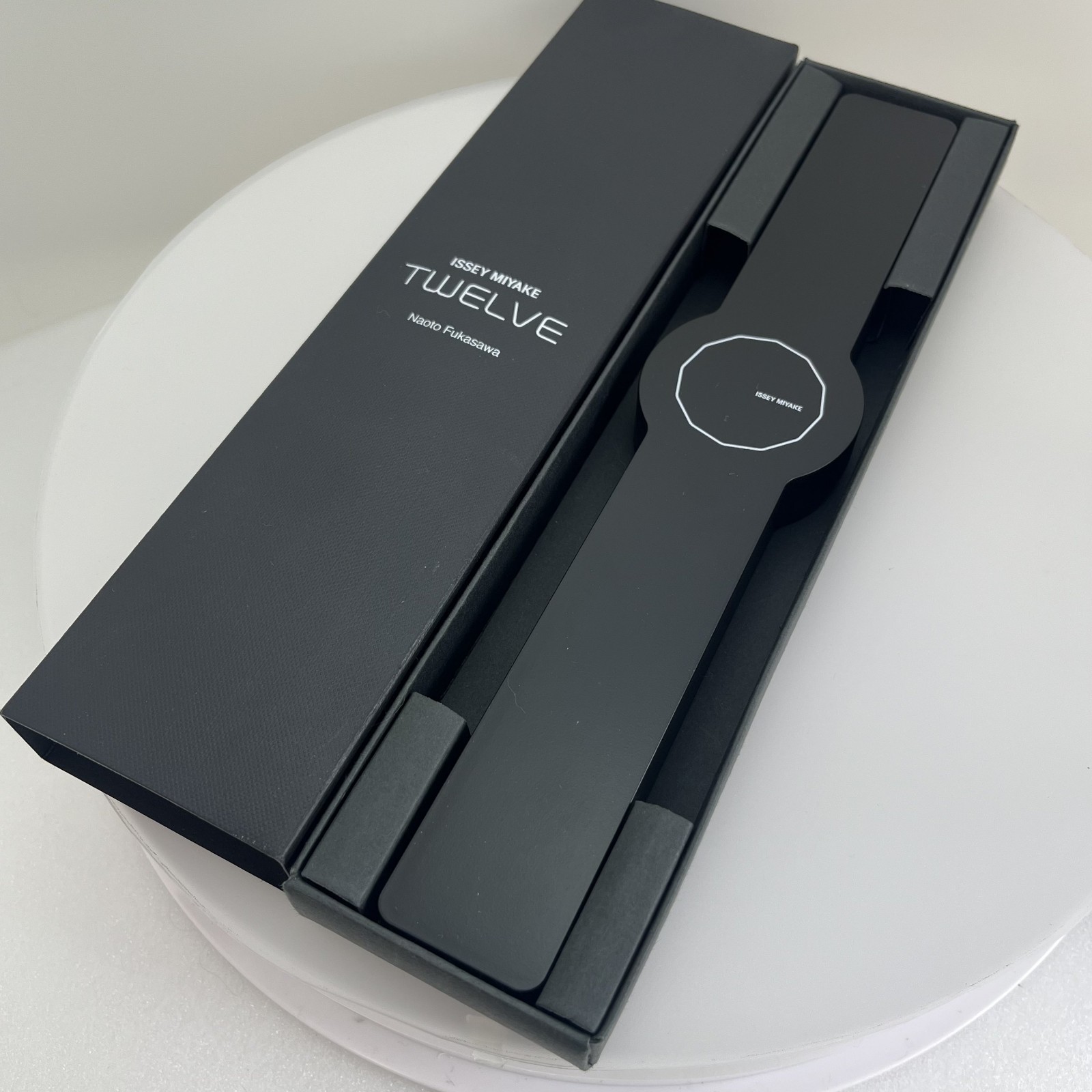 Seiko Issey Miyake Twelve NYOP701 VJ20 Qz Japan Watch Beige Unused w/Box #613B