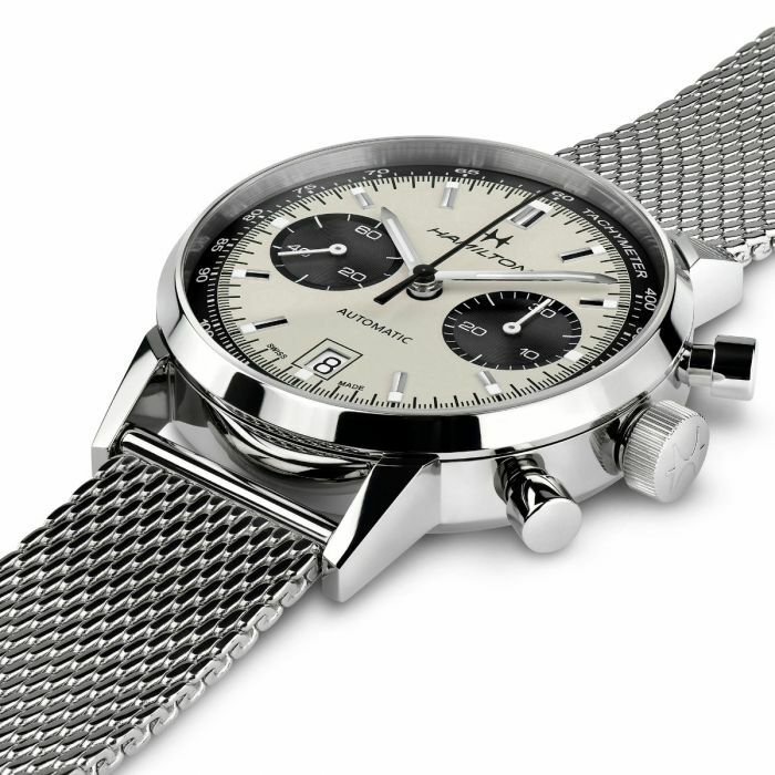 Hamilton American Classic Intra-Matic Auto Chrono White Dial Men Watch H38416111