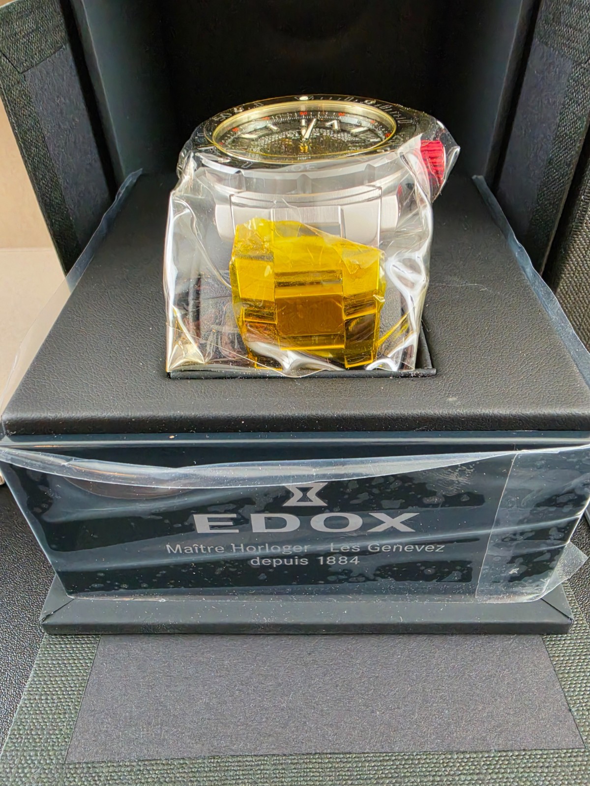 EDOX 80099-3RM-NIN CHRONOFFSHORE-1 Automatic Men’s Watch 500 Meter New