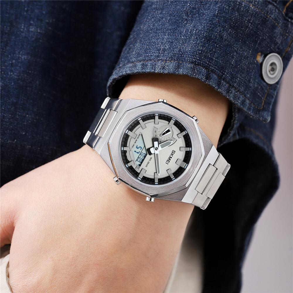 SKMEI Men Watch Luxury Military Wristwatch LED Digital Quartz Sport Watches Male