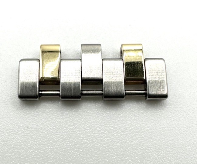 New Genuine Concord Delirium 14-90-669 Double Two-tone 20.8mm Link For Bracelet