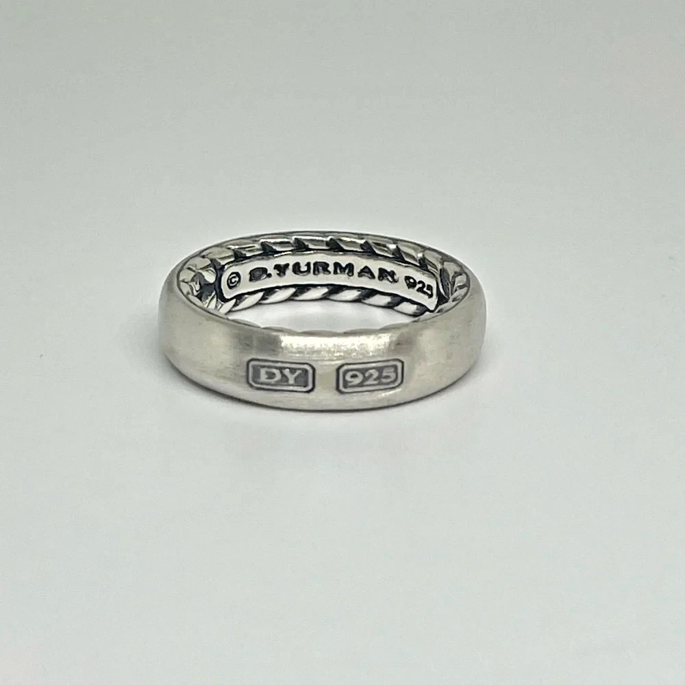David Yurman Men’s Sterling Silver Ring 9.5