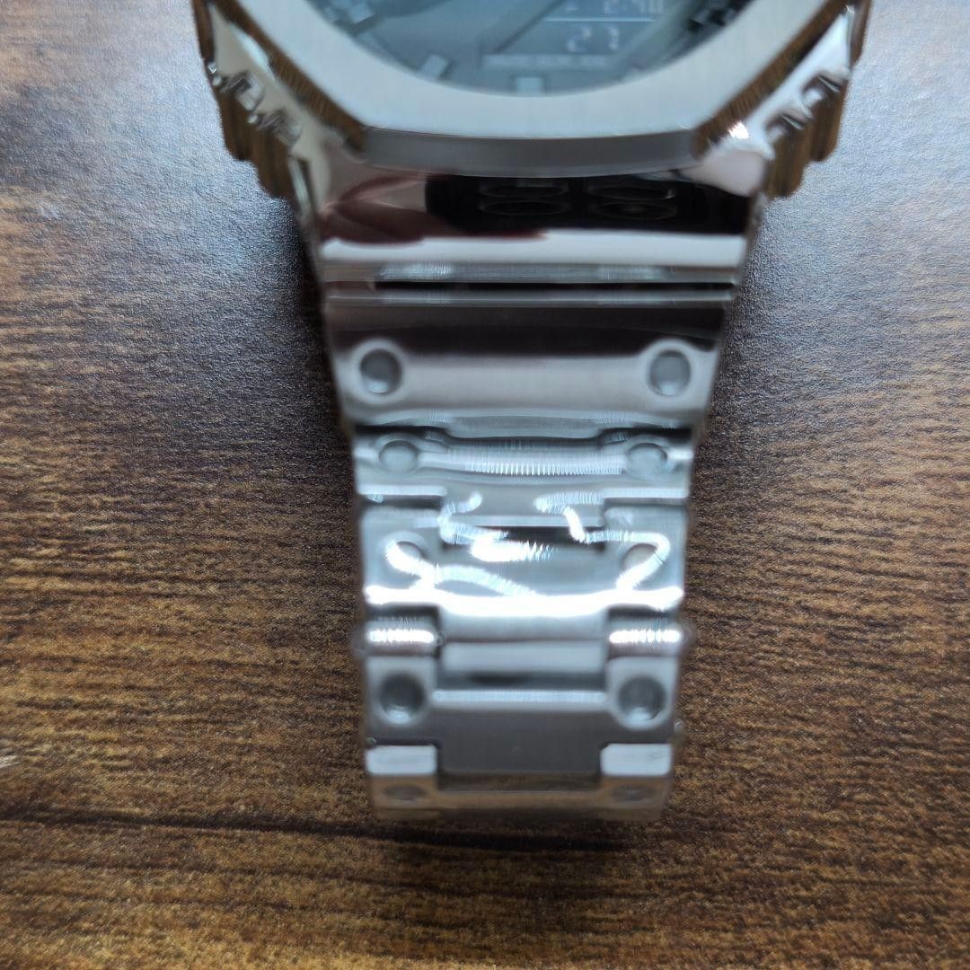 CASIO G SHOCK GA 2100 Metal Custom Quartz Watch