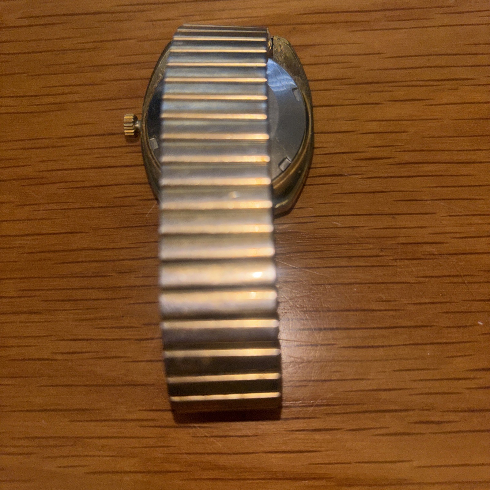 Gold tone Caravelle by Bulova Set-O-matic vintage and Swiss automatic movement