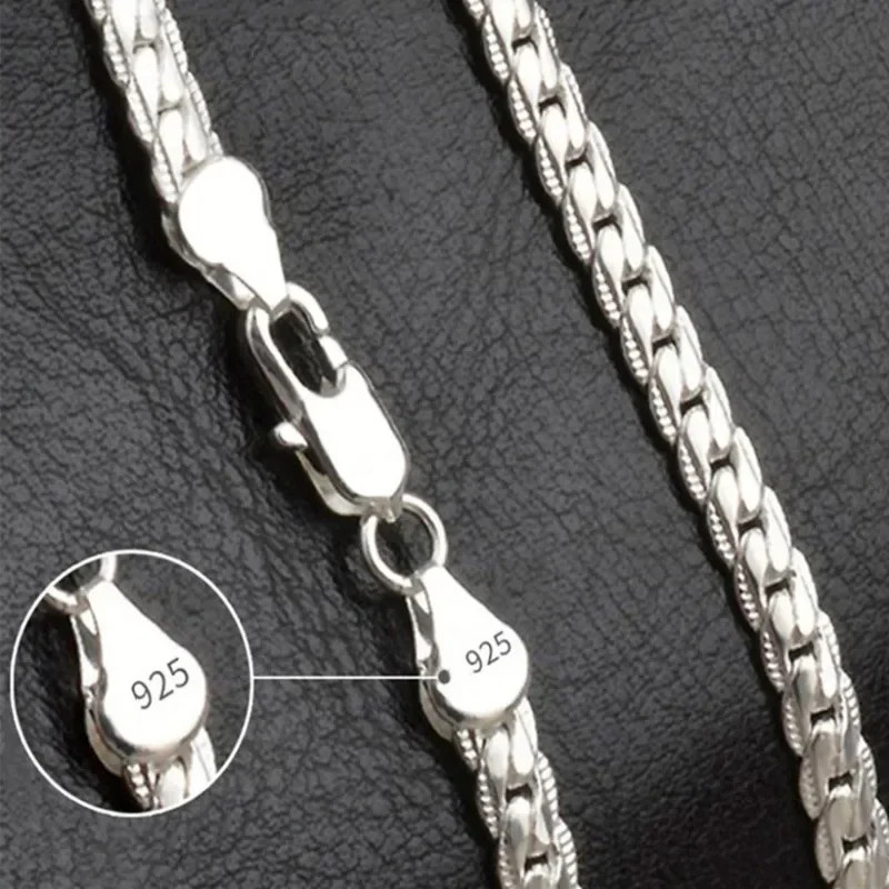 Cadena De Plata 925 Para Hombre Lucir Elegante Y Atractivo