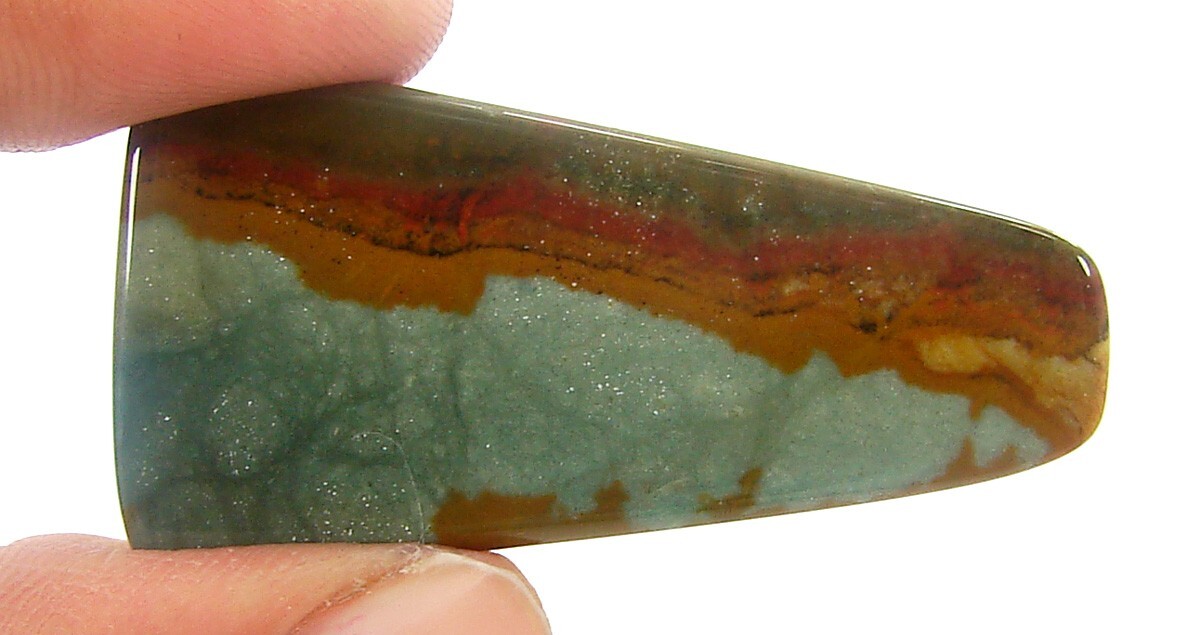 42.10 Ct Natural American Jasper Loose Gemstone Cabochon Wire Wrap Stone – 1501