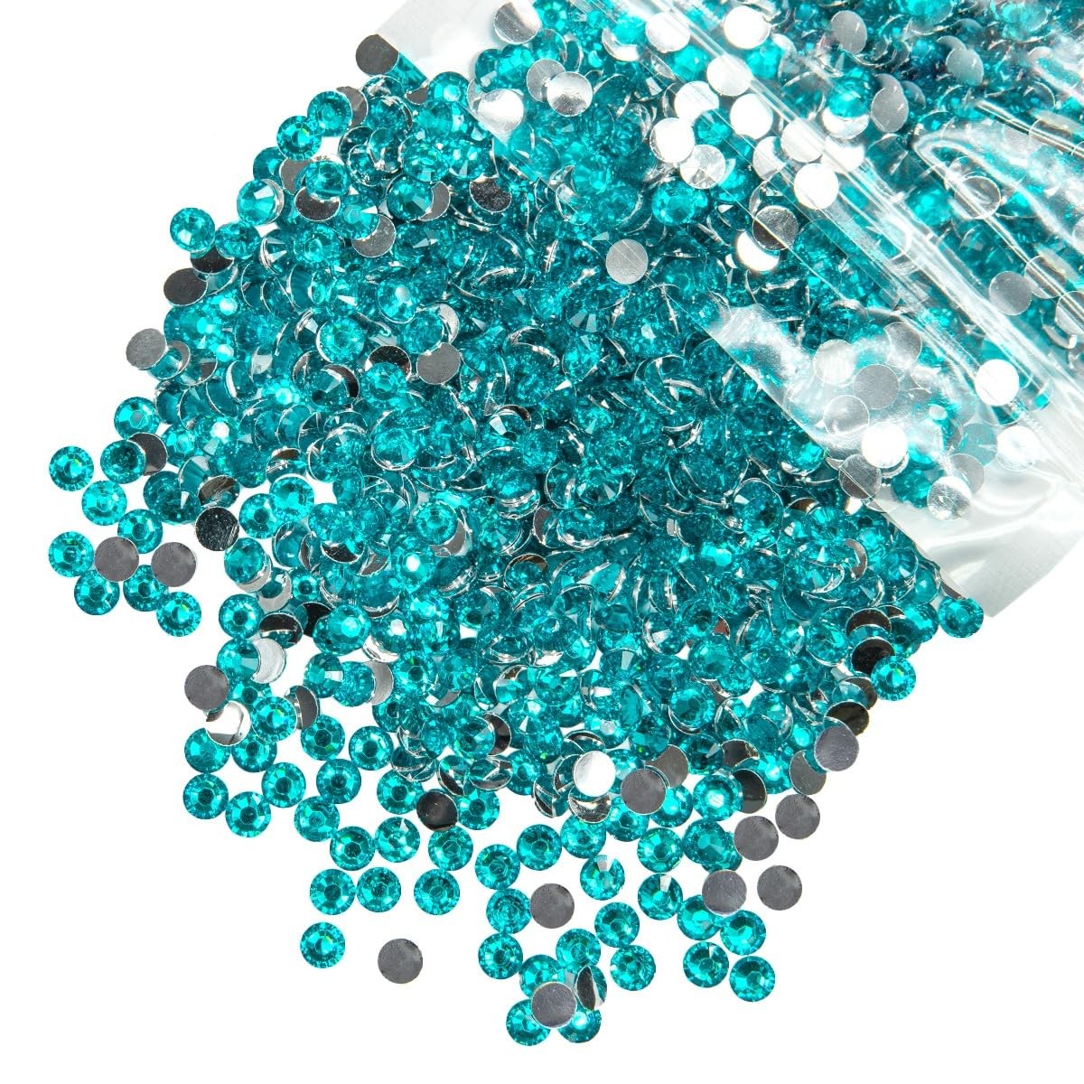 qiipii 4mm Blue Zircon rhinestones