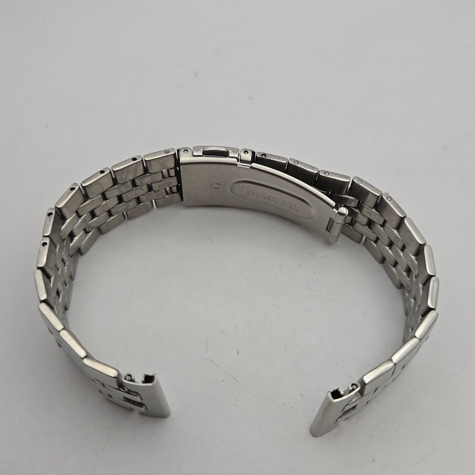 20mm stainless steel watch accessories watch bracelet/strap, silver watch chain