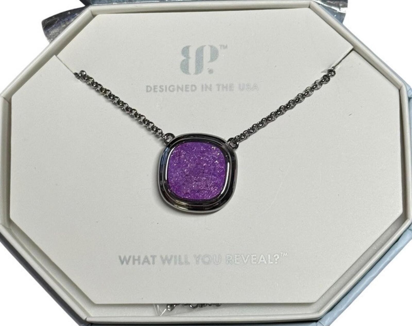 Bomb Party “The Stillness Between Echoes” LC Lavender Ice Crystal on Hematite