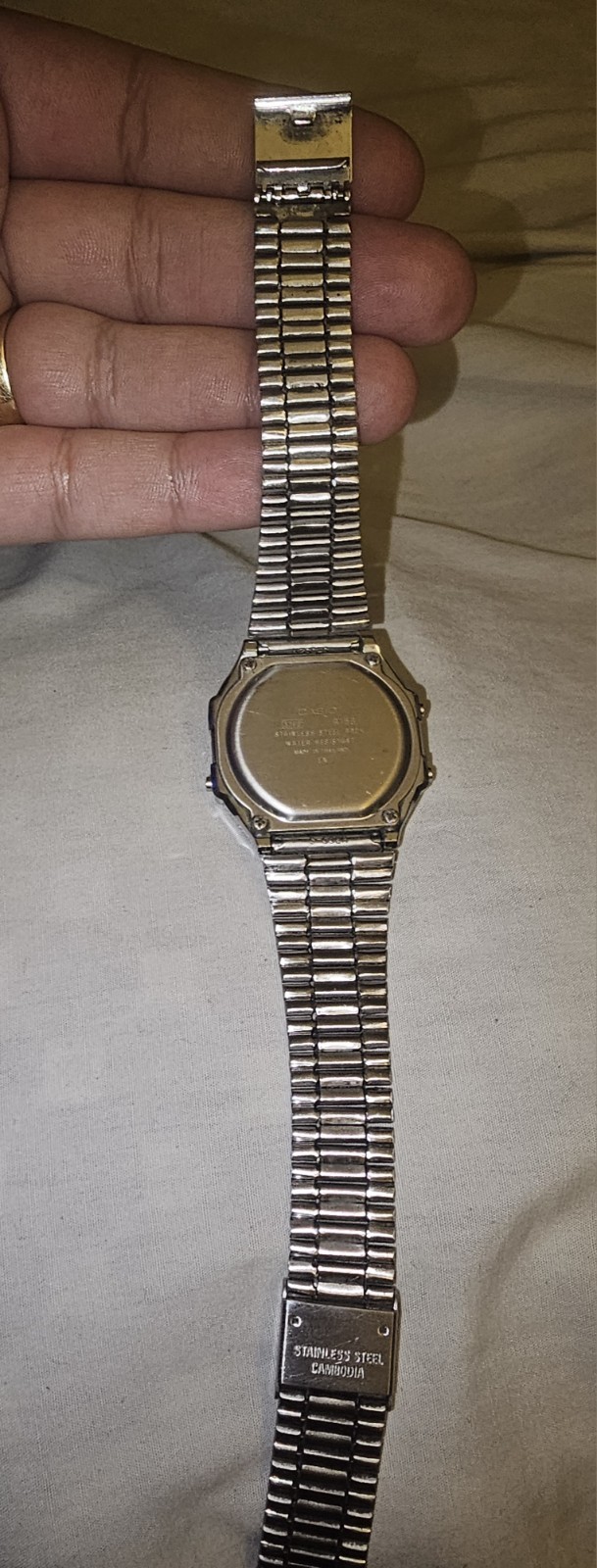 VINTAGE CASIO ELECTRO LUMINESCENCE WATCH A168WA-1