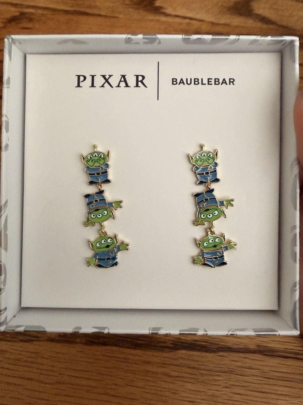 New Baublebar x Disney Pixar Toy Story Alien Claw Drop Dangle Earrings Aliens