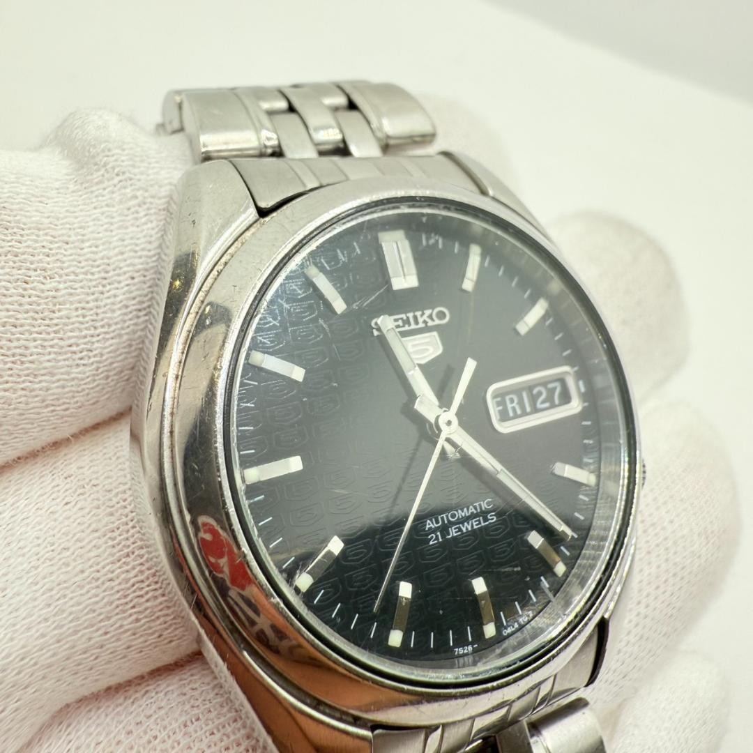 Seiko 5 SNK361K1 Automatic Watch See-Through Case From Japan