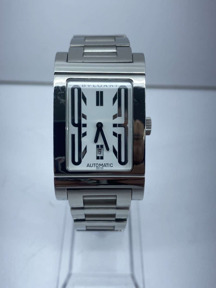 Bulgari Rettangolo Automatic Ladies Watch RT45S (WMP018411)