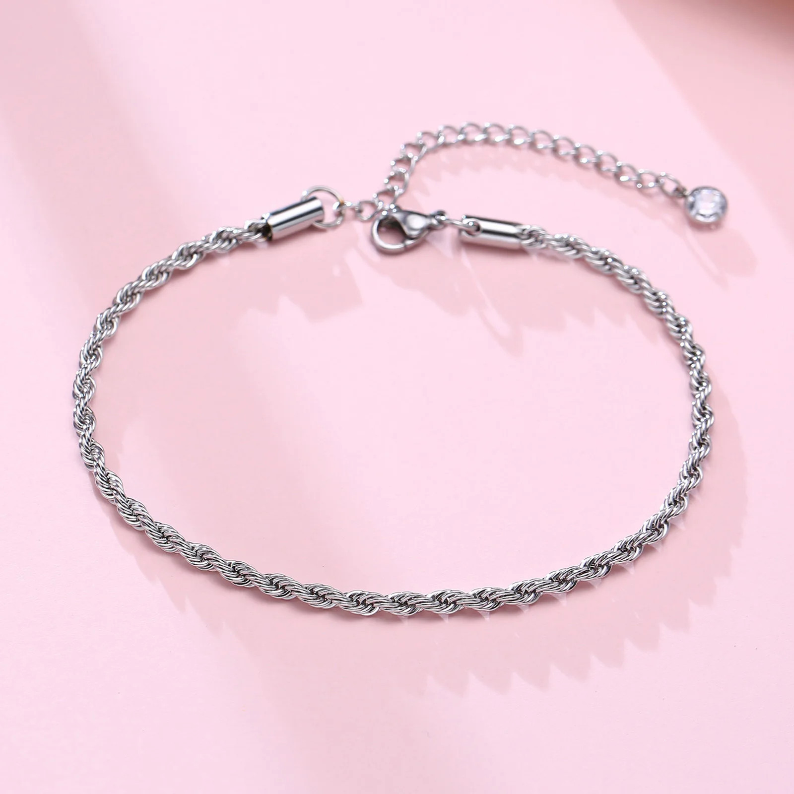 Figaro Chain Anklet,Figaro Chain Ankle Bracelet for Men Women,Everyday Dainty An