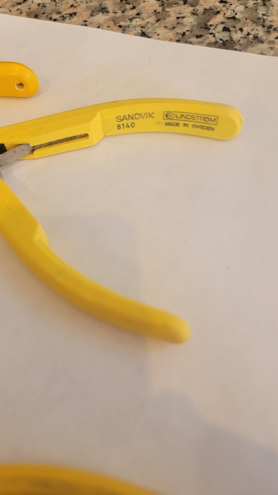 (1) Lindstrom 8140 Pliers Diagonal Cutters Nice Condition