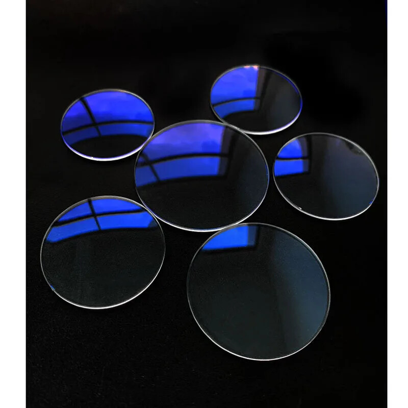 1.5mm Double Dome Blue AR Coating Sapphire Watch Crystal 30mm-38.5mm Watch Glass