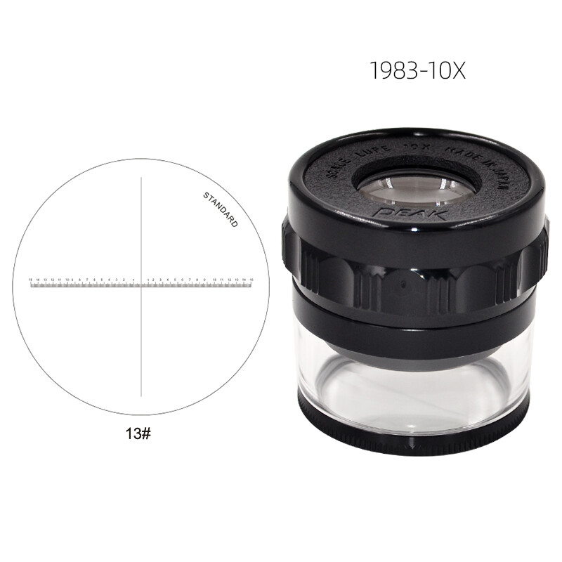1983-10x,2016-15x /2055-20x /2037-30x PEAK Loupe Magnifier With Standard Scale