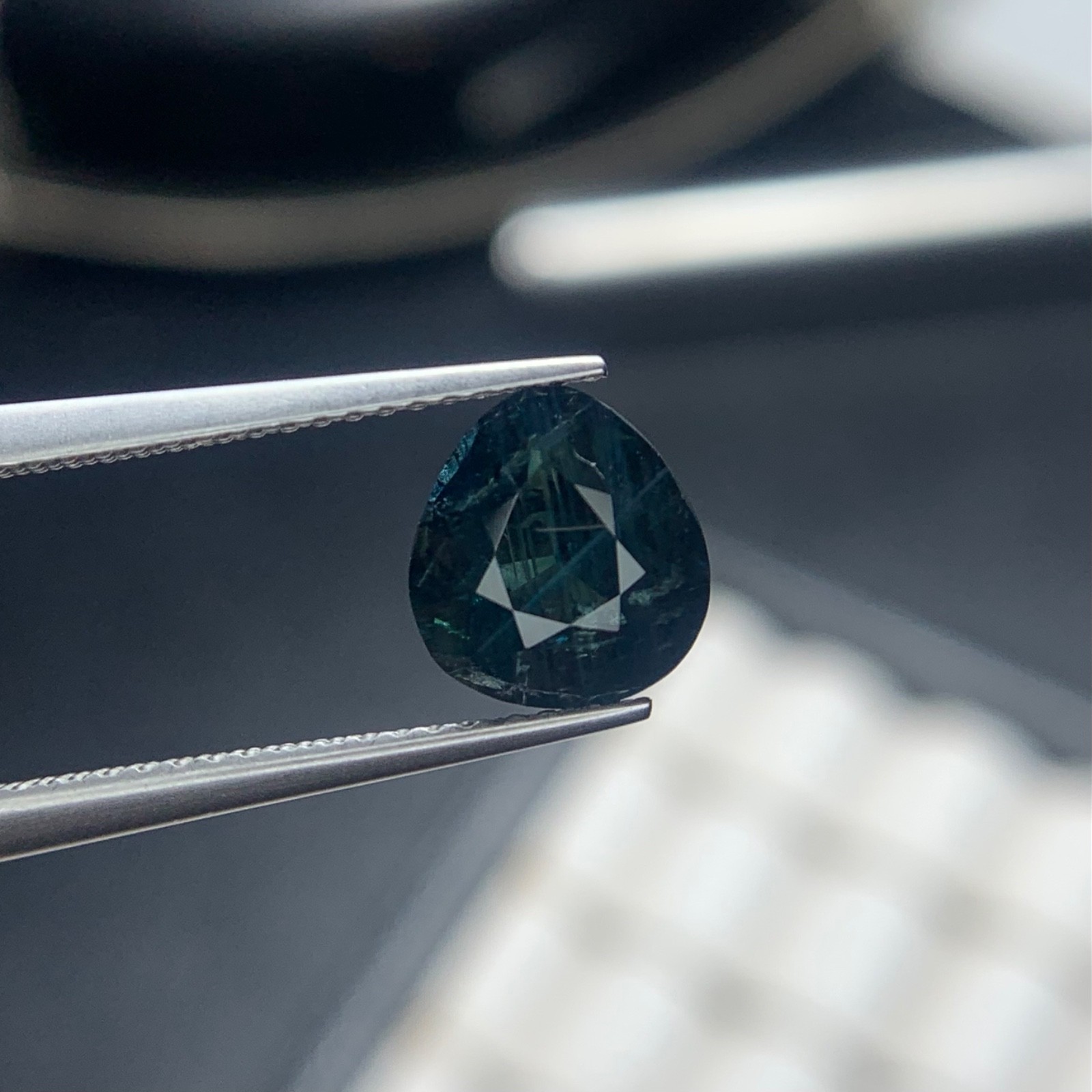 Natural Teal Sapphire Gemstone, 2.43 Crt From Madagascar