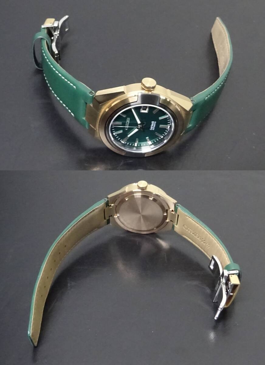 Citizen NA1002-15W Automatic Stainless Steel Green