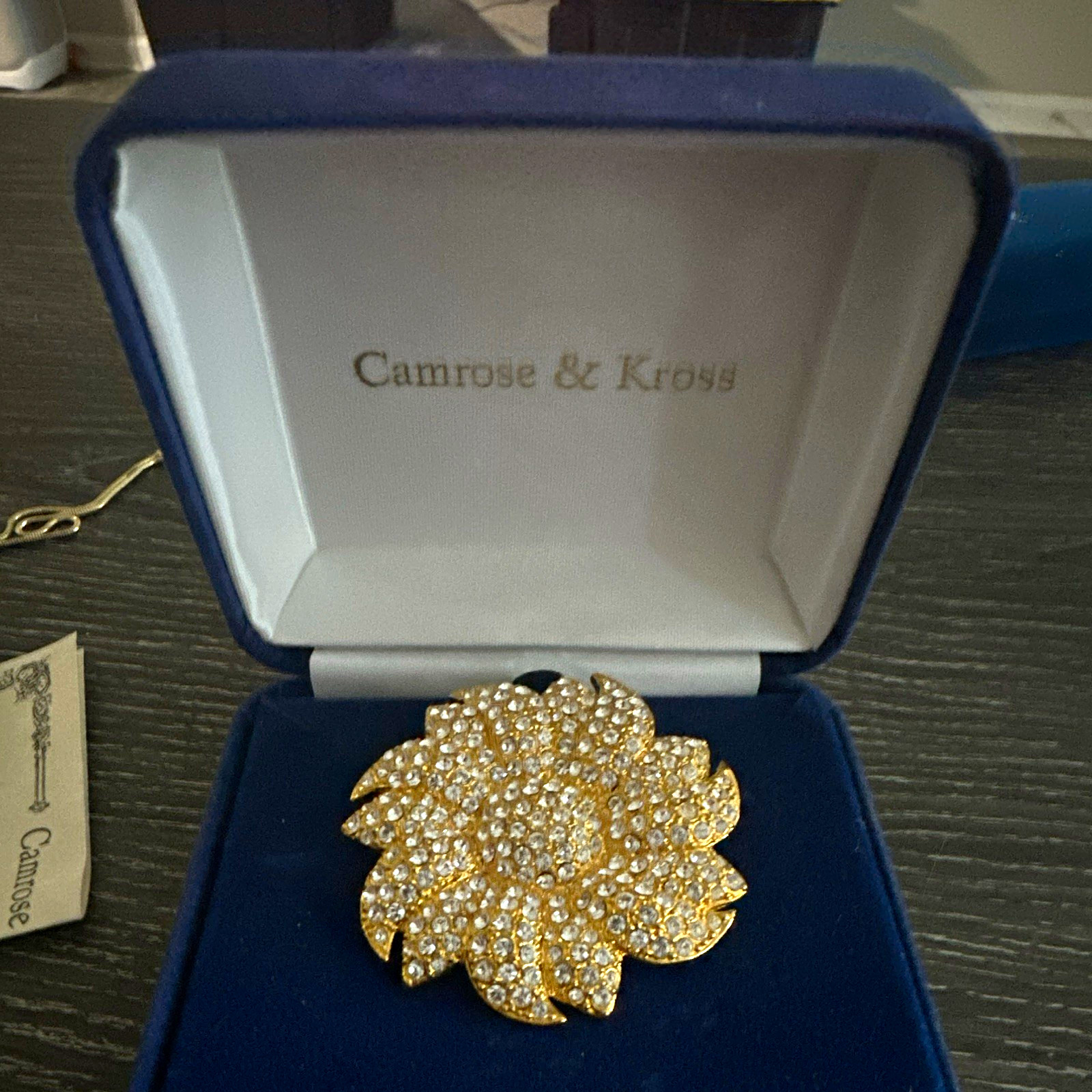 Camrose & Kross Jaqueline Kennedy Collection. Sunflower brooch