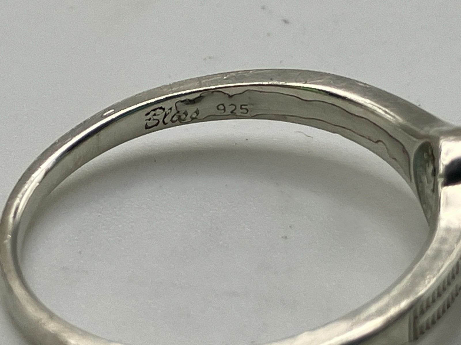 Bliss Sterling Silver Our Lady of Guadalupe and Cross Ring Size 8