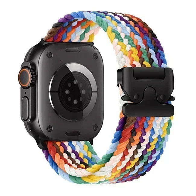 Nylon Band For Apple Watch iWatch Strap Series 10 9 8 7 6 SE 5 Ultra 2 38mm-49mm