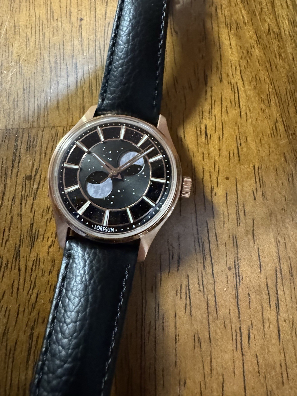 Loresum LS-05 Royal Black Double Moonphase