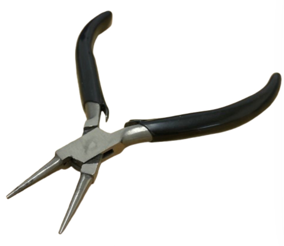 Round-Nose Jewelry Making Metal Ring Wire Bend Form Box Joint Pliers