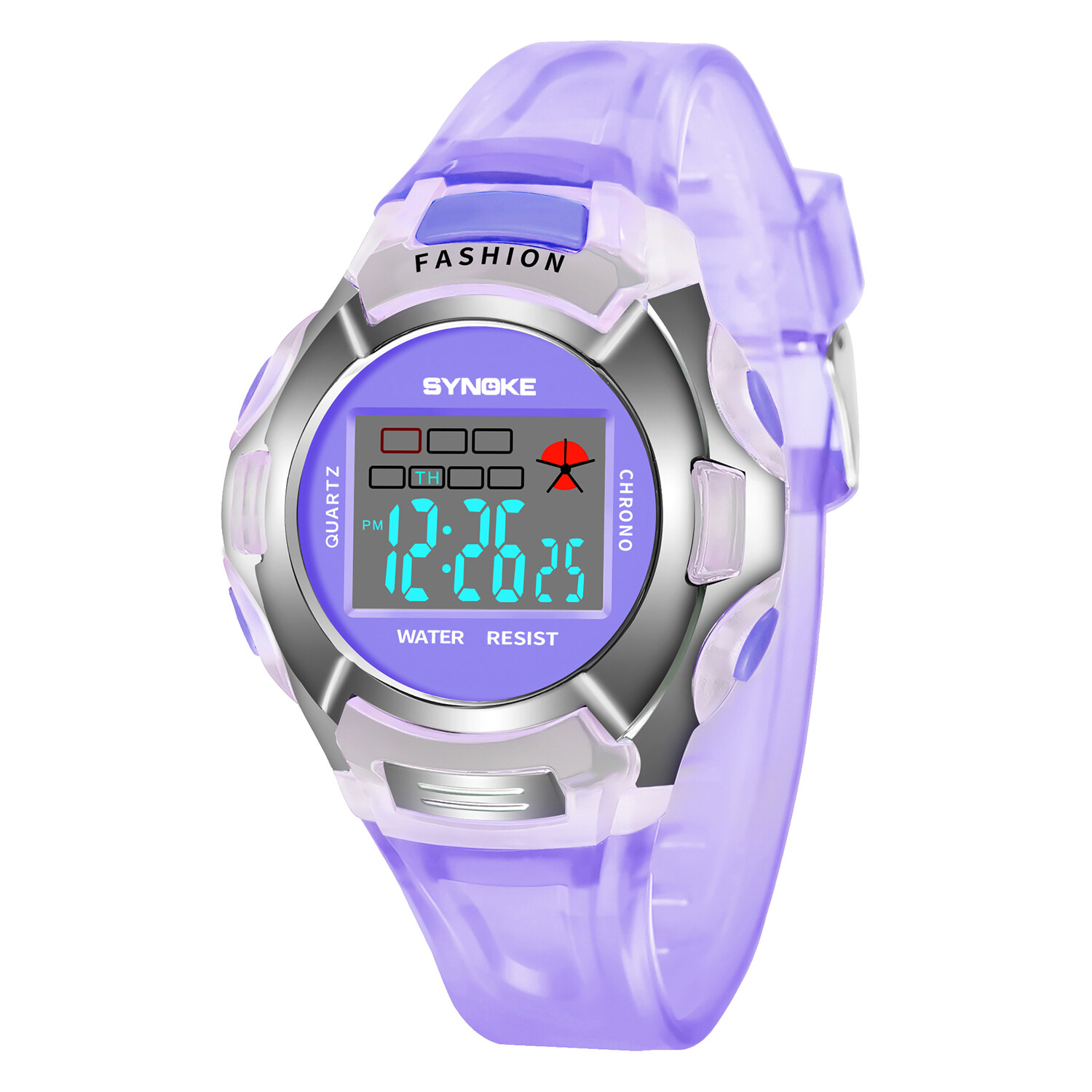 1X Child Boy Girl Xmas Gift Multifunction Sport Electronic Digital Wrist Watch