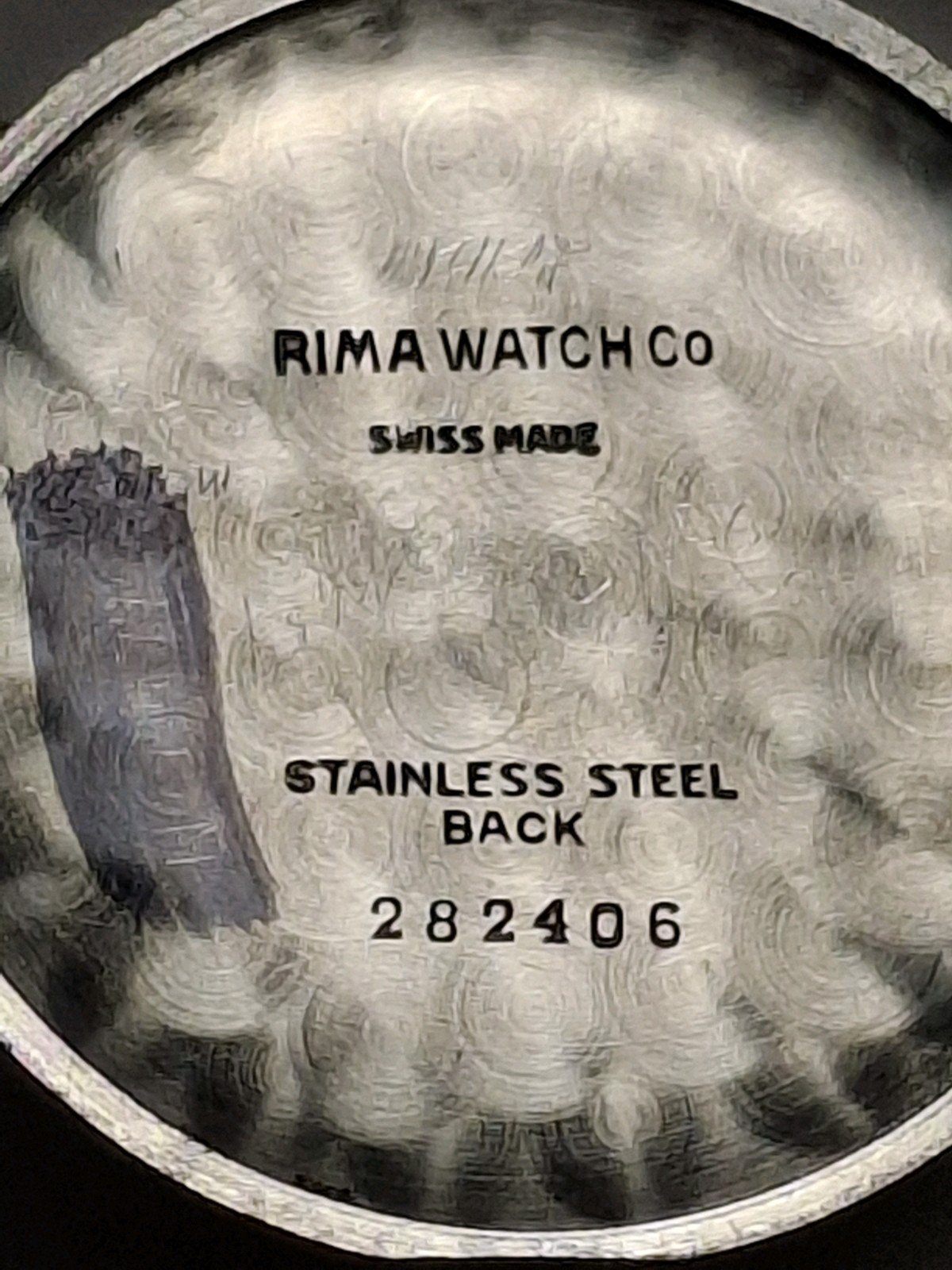 Vintage Rima- Triple Calendar Early Valjoux 90 Movement Watch Working condition