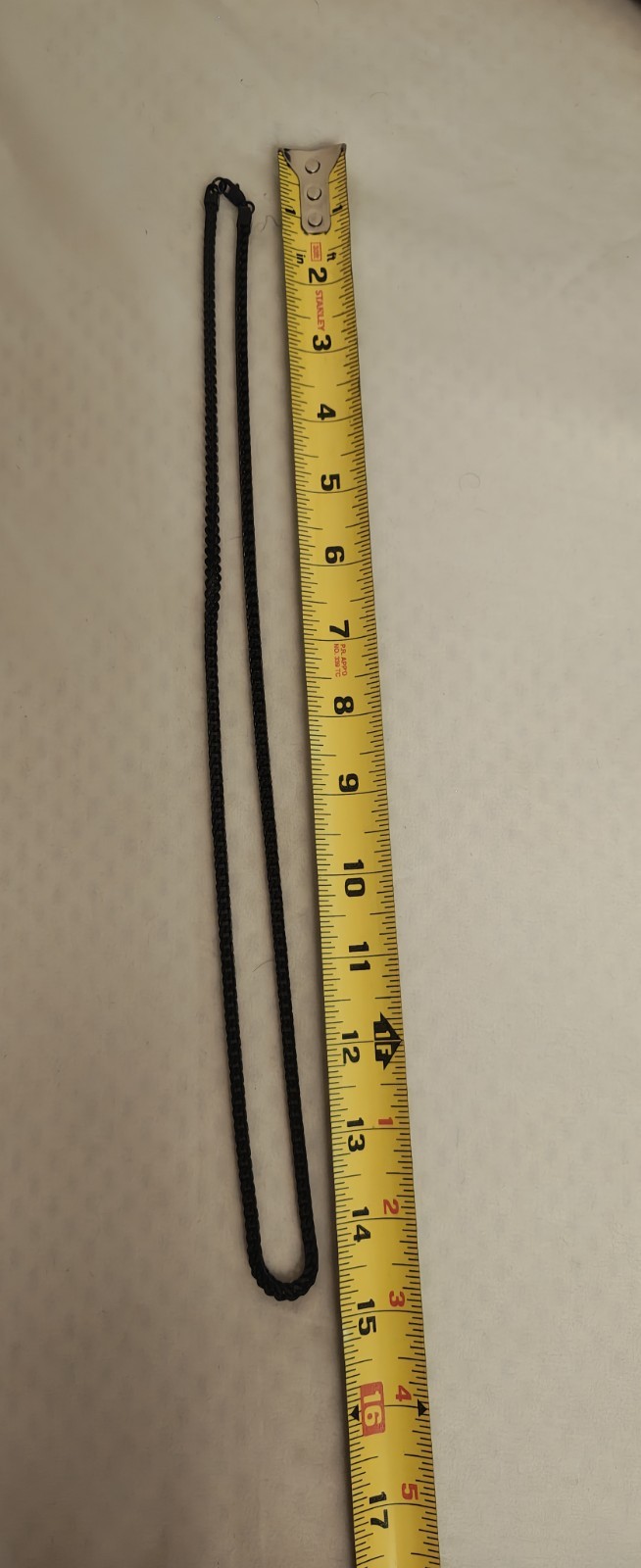 Black Box Chain Necklace 30 Inches