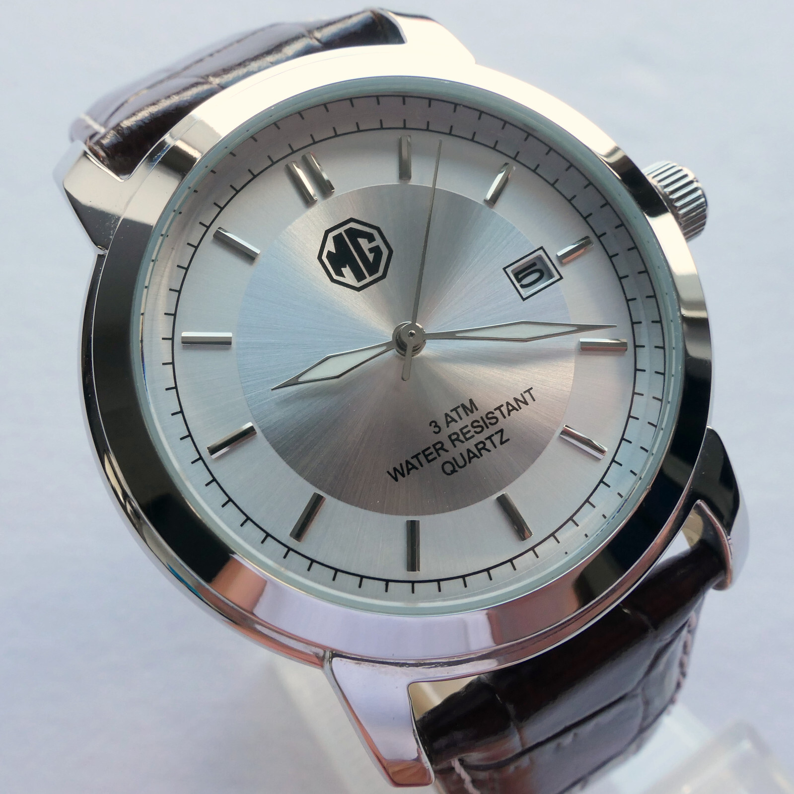 MG Morris Garages BMC MGA MGB Classic Aviator Driver Sport Car Accessory Watch