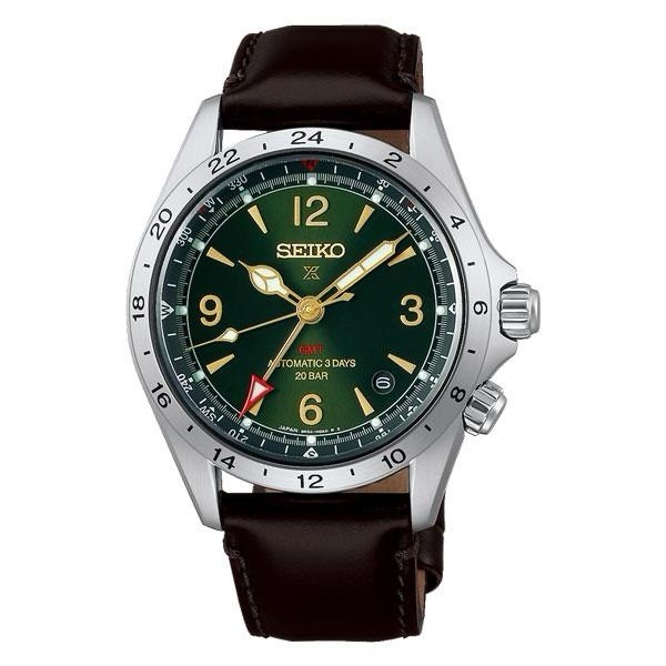 SEIKO Prospex Alpinist GMT SBEJ005 Green Dial Automatic 6R54 JDM New