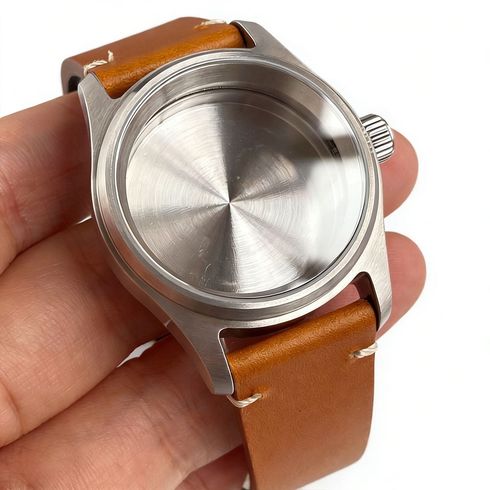 200M Diver 36mm 39mm Steel Pilot Watch Case 20ATM Sapphire Fit NH35 NH34 GMT PT