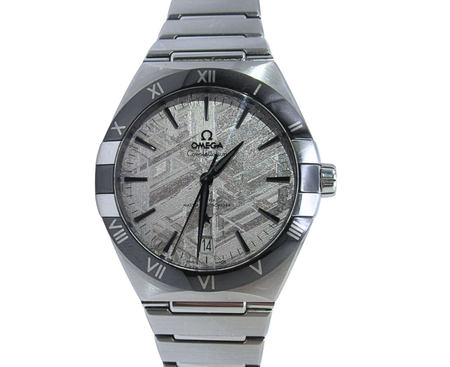 Omega Constellation 41mm Steel Meteorite Dial 131.30.41.21.99.001 Watch & Box
